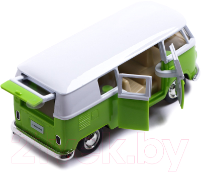 Масштабная модель автомобиля Автоград Volkswagen Transporter T1 / 7152974 (зеленый)