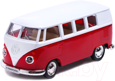 Масштабная модель автомобиля Автоград Volkswagen Transporter T1 / 3098636 (красный)