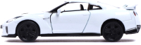 Масштабная модель автомобиля Автоград Nissan GT-R (R35) / 7152969 (белый) - 