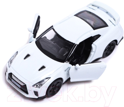 Масштабная модель автомобиля Автоград Nissan GT-R (R35) / 7152969 (белый)
