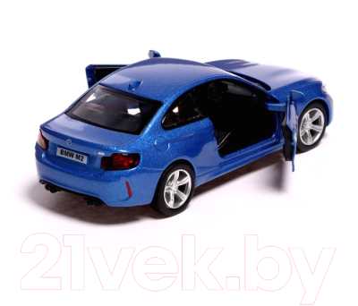 Масштабная модель автомобиля Автоград BMW M2 Coupe / 7335819 (синий)