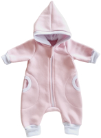 Комбинезон для малышей Sofi Гном с капюшоном / 3010-3 (р.56-62, розовый) - 