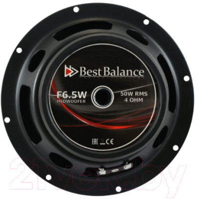 Компонентная АС Best Balance F6.5C