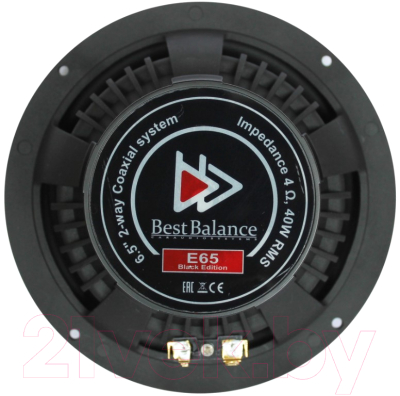 Коаксиальная АС Best Balance E65 Black Edition