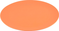 Тарелка столовая обеденная Fissman 8993 (оранжевый) - 