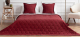 Набор текстиля для спальни Pasionaria Лаура 230x250 с наволочками (бордовый) - 