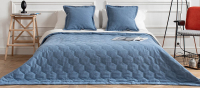 Набор текстиля для спальни Pasionaria Лаура 230x250 с наволочками (синий) - 