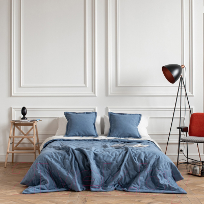 Набор текстиля для спальни Pasionaria Лаура 230x250 с наволочками (синий)