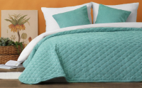 Набор текстиля для спальни Pasionaria Тина 230x250 с наволочками (небесно-голубой) - 