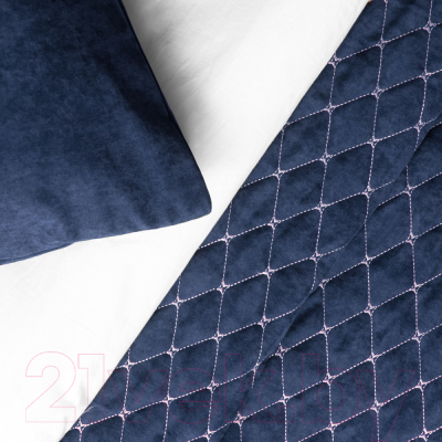 Набор текстиля для спальни Pasionaria Тина 230x250 с наволочками (синий)