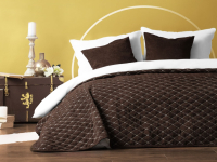 Набор текстиля для спальни Pasionaria Тина 230x250 с наволочками (венге) - 