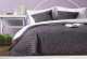 Набор текстиля для спальни Pasionaria Тина 230x250 с наволочками (темно-серый) - 