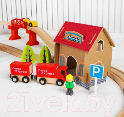 Железная дорога игрушечная Sima-Land 4272867