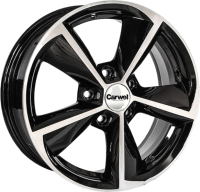 

Литой диск Carwel, Каган 16x6.5" 5x108мм DIA 63.35мм ET 50мм AB