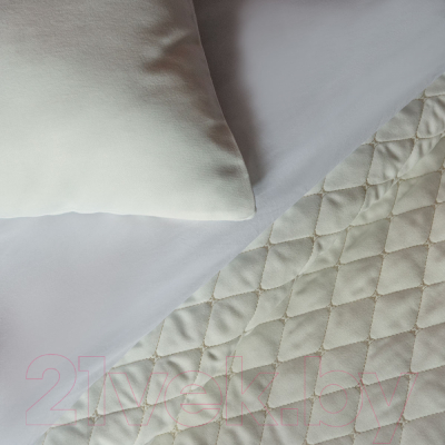 Набор текстиля для спальни Pasionaria Тина 160x230 с наволочками (белый)