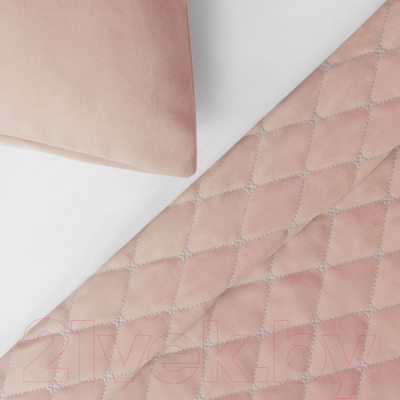 Набор текстиля для спальни Pasionaria Тина 160x230 с наволочками (светло-розовый)