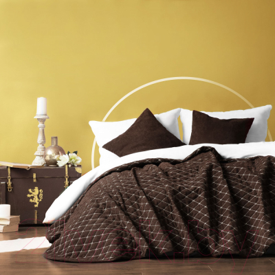 Набор текстиля для спальни Pasionaria Тина 160x230 с наволочками (венге)