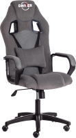 Кресло геймерское Tetchair Driver флок/ткань (серый/серый 29/TW-12) - 