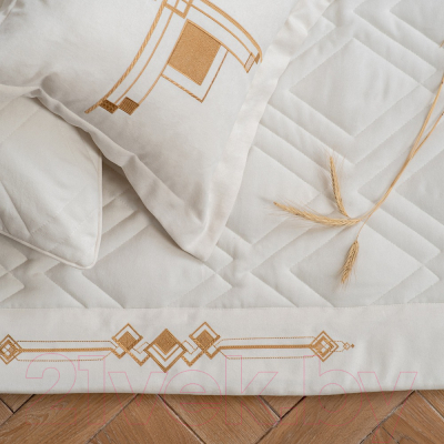 Набор текстиля для спальни Pasionaria Бриджит 230x250 с наволочками (белый)
