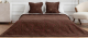 Набор текстиля для спальни Pasionaria Бриджит 230x250 с наволочками (коричневый) - 