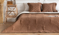 Набор текстиля для спальни Pasionaria Хьюго 230x250 с наволочками (коричневый) - 