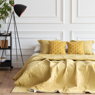 Набор текстиля для спальни Pasionaria Хьюго 230x250 с наволочками (лимонный)
