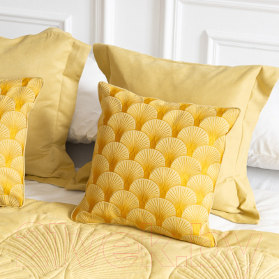 Набор текстиля для спальни Pasionaria Хьюго 230x250 с наволочками (лимонный)