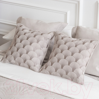 Набор текстиля для спальни Pasionaria Хьюго 230x250 с наволочками (светло-серый)