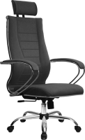 Кресло офисное Metta B 2m 34PF/K127 / CH 17833 (рогожка Bahama темно-серый) - 