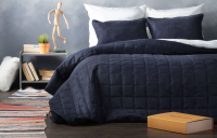 Набор текстиля для спальни Pasionaria Софт 160x220 с наволочками (синий) - 