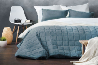 Набор текстиля для спальни Pasionaria Софт 160x220 с наволочками (голубой) - 