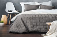 Набор текстиля для спальни Pasionaria Софт 160x220 с наволочками (серый) - 