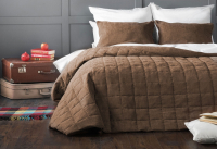 Набор текстиля для спальни Pasionaria Софт 160x220 с наволочками (коричневый) - 