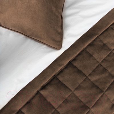 Набор текстиля для спальни Pasionaria Софт 160x220 с наволочками (коричневый)