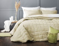 Набор текстиля для спальни Pasionaria Софт 160x220 с наволочками (сливочный) - 