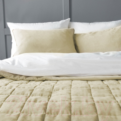 Набор текстиля для спальни Pasionaria Софт 160x220 с наволочками (сливочный)