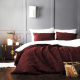 Набор текстиля для спальни Pasionaria Софт 160x220 с наволочками (бордовый) - 