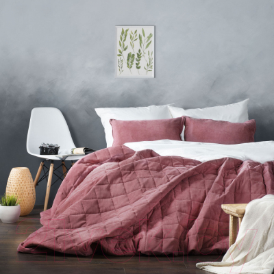 Набор текстиля для спальни Pasionaria Софт 160x220 с наволочками (розовый)