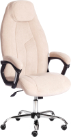 

Кресло офисное Tetchair, Boss хром/флок