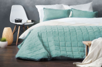 Набор текстиля для спальни Pasionaria Софт 160x220 с наволочками (небесно-голубой) - 