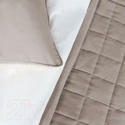 Набор текстиля для спальни Pasionaria Софт 160x220 с наволочками (светло-серый)