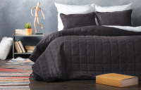 Набор текстиля для спальни Pasionaria Софт 160x220 с наволочками (темно-серый) - 