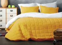 Набор текстиля для спальни Pasionaria Софт 160x220 с наволочками (желтый) - 