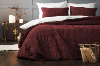 Набор текстиля для спальни Pasionaria Софт 250x270 с наволочками (бордовый) - 