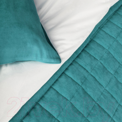Набор текстиля для спальни Pasionaria Софт 250x270 с наволочками (бирюзовый)