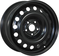 

Штампованный диск Trebl, 9640 16x6.5" 5x108мм DIA 67.1мм ET 43мм Black