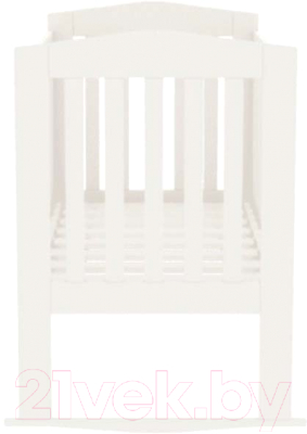 Стилизованная кровать детская ФанДОК Ф-157 127x71.2 (с регулируемой высоты ложа и съемной боковой стенкой)
