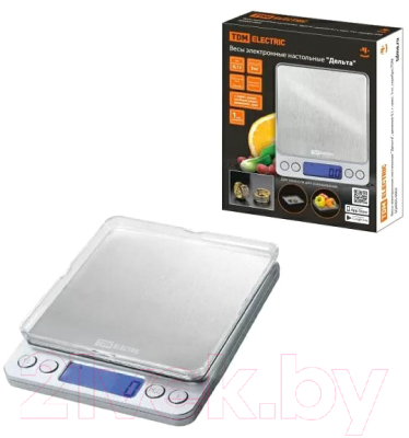 Кухонные весы TDM Дельта SQ4005-0002 (серебристый)