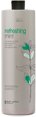 Шампунь для волос Dott Solari Refreshing Mint Professional Line Тонизирующий (1л)