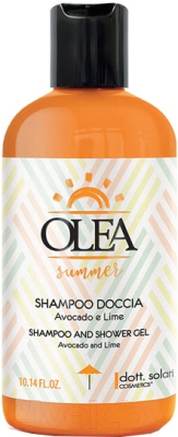 Шампунь для волос Dott Solari Olea Summer С авокадо и лаймом (300мл)